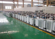 赤峰油浸式变压器成品车间